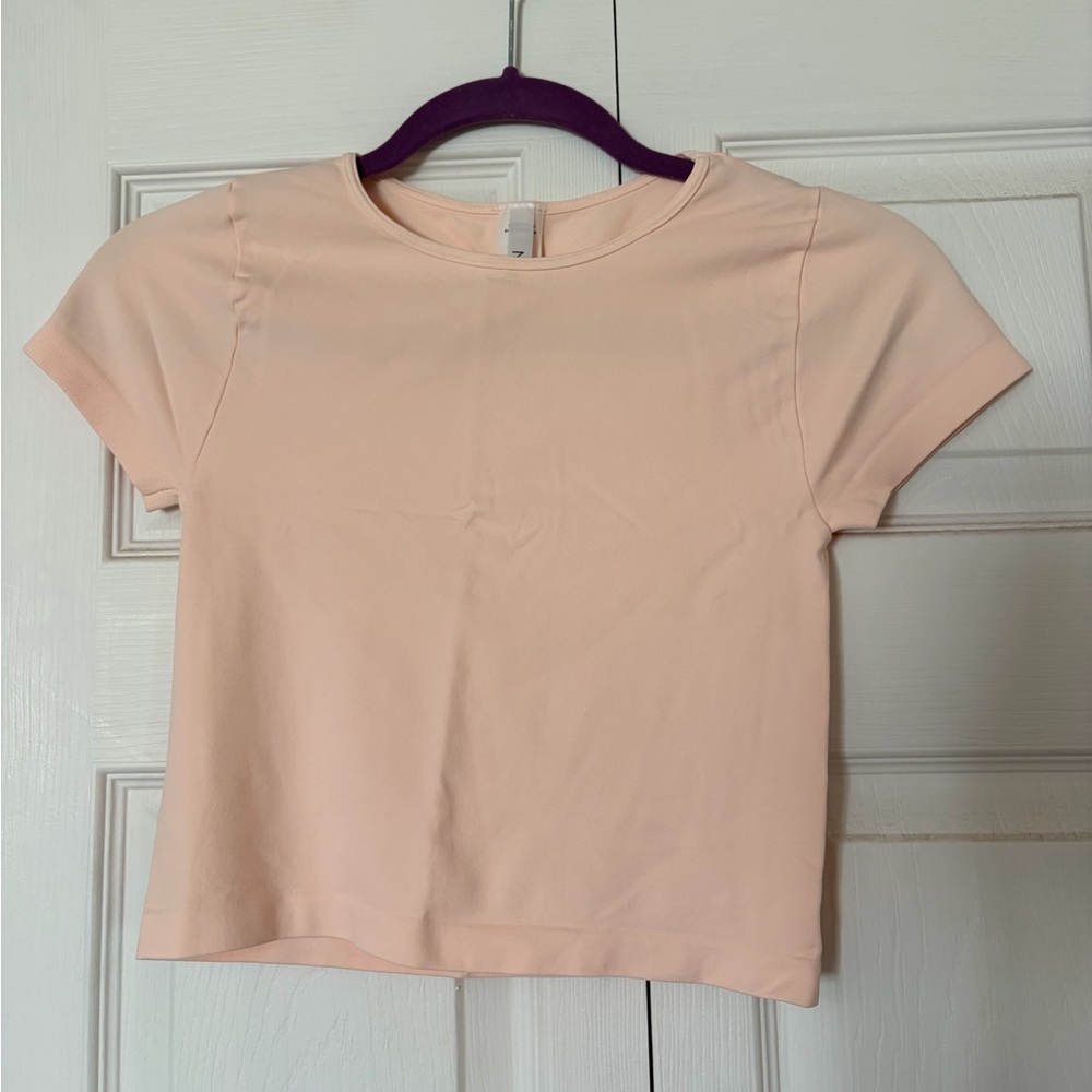 Nikibiki Light Pink Short Sleeve Top